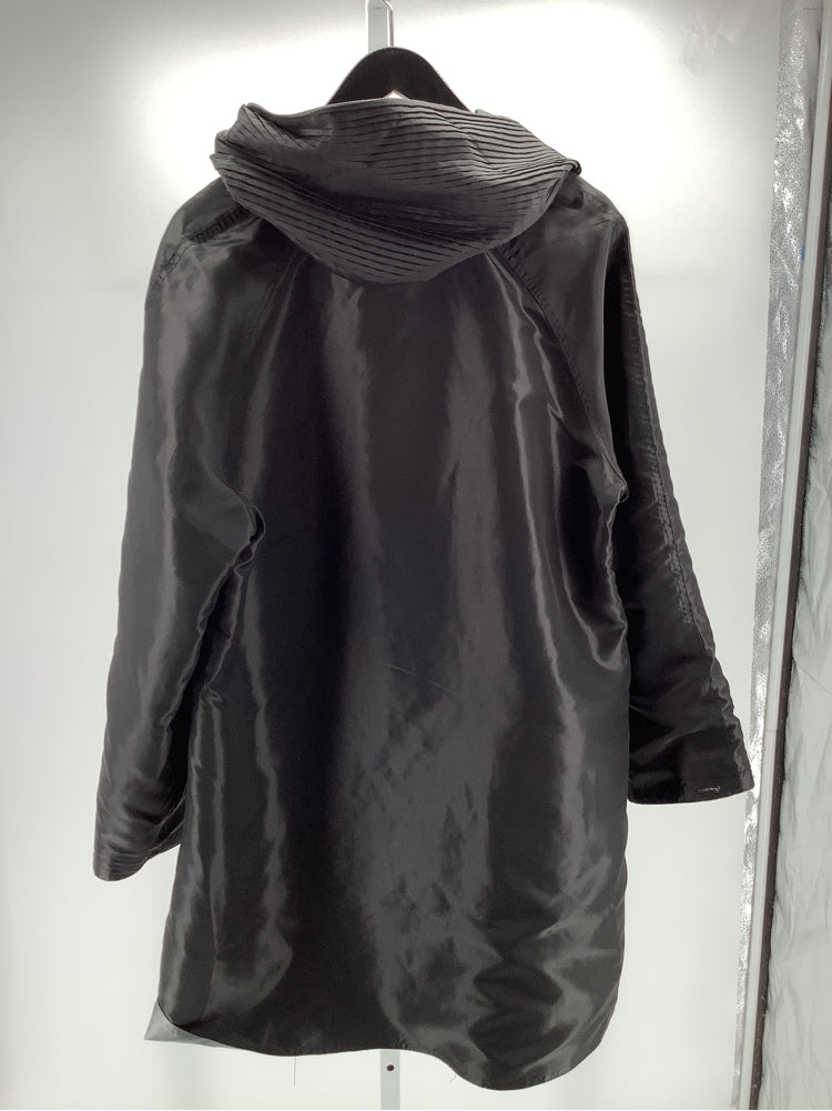 Ubu Size L Black & Silver Raincoat