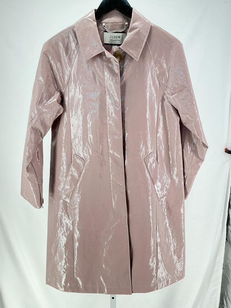 JCrew Collection Size XS Pink Endo Trench Jacket