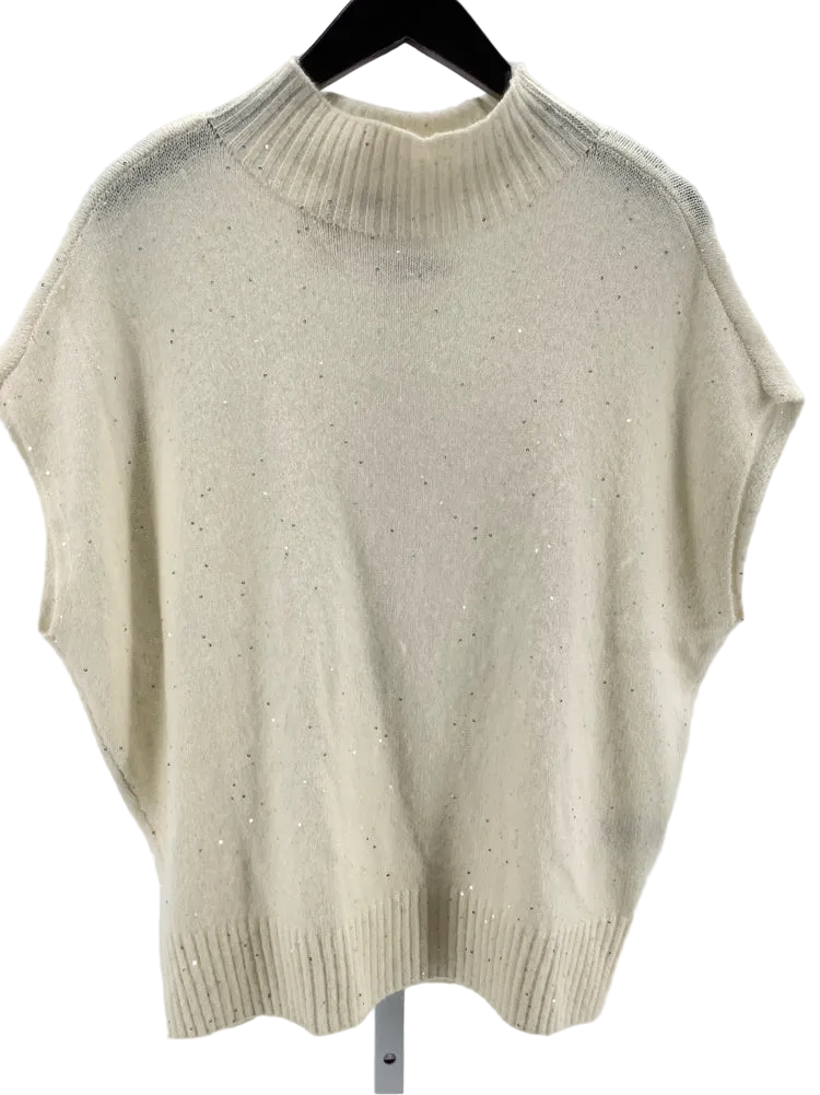 Max & Moi Size S Cream Sweater