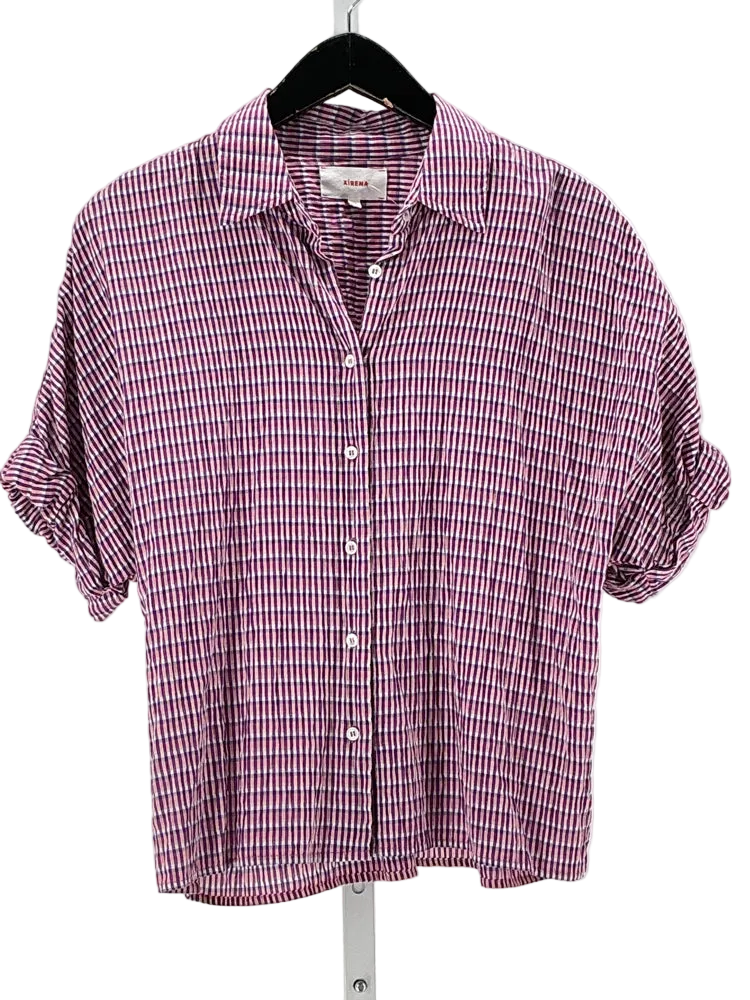 Xirena Size XS Pink & Purple Shirt