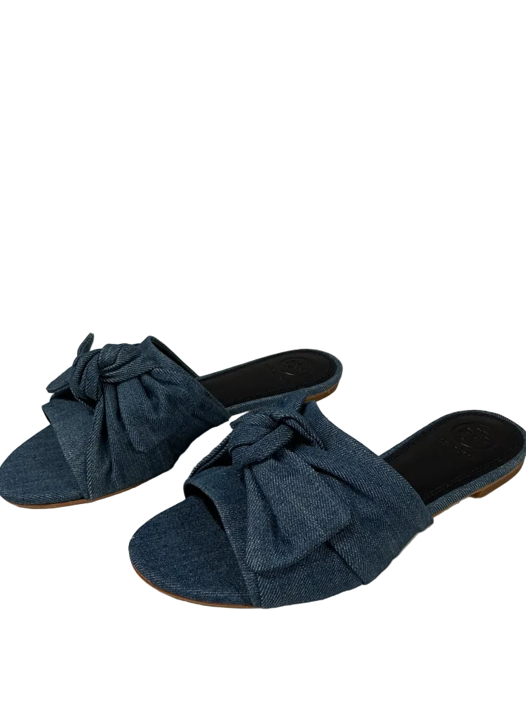 Kate Spade Shoe Size 7 Denim Annabelle Slides