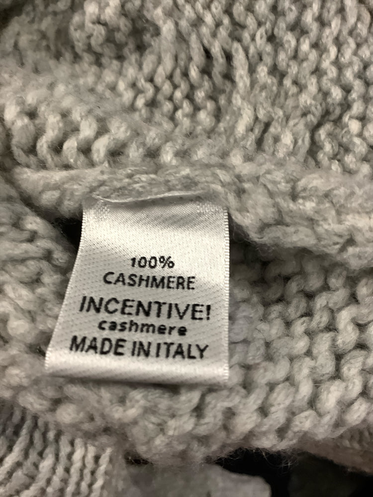 Incentive Cashmere Size XS Gray Sweater