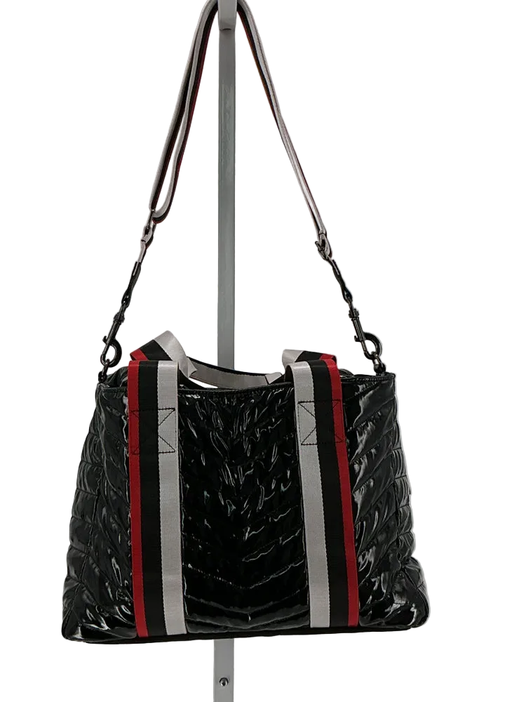 Think Royln Black multi Handbags