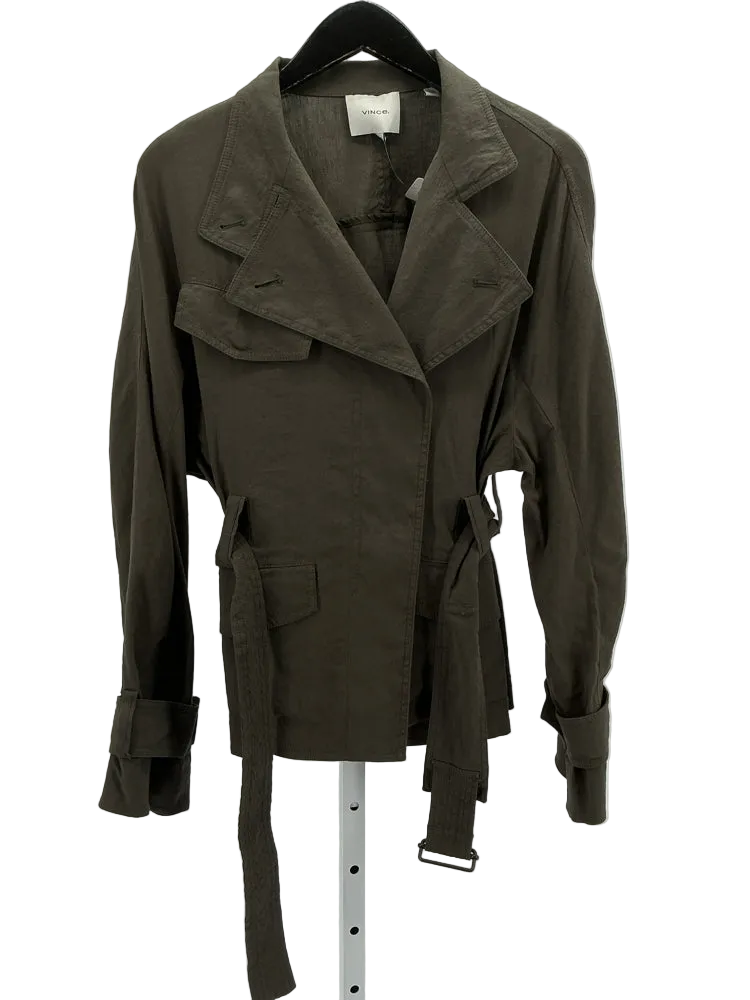 Vince Size M Army Green Utility Jacket