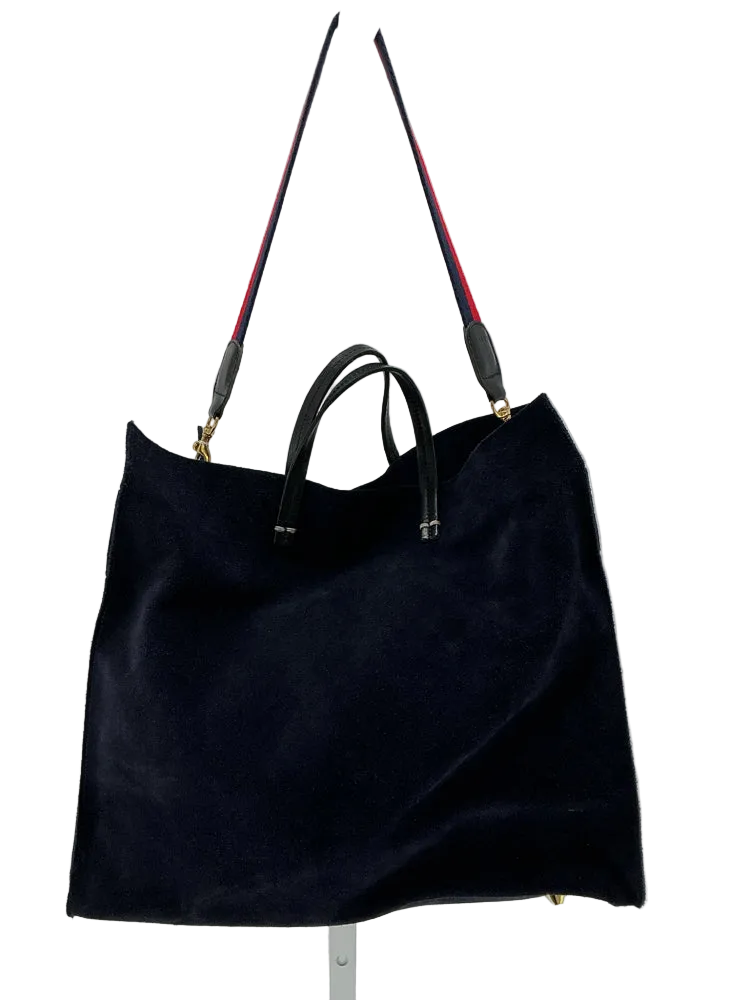 Clare V. Navy Simple Tote Handbags