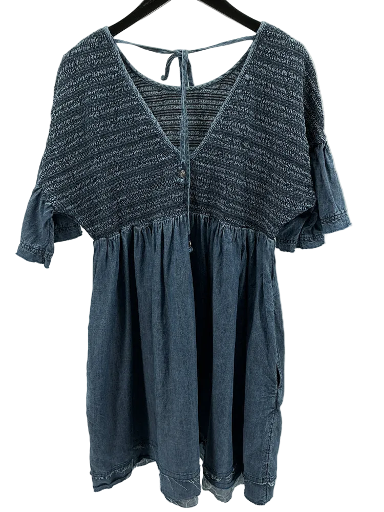 by anthropologie Size S Blue Dress