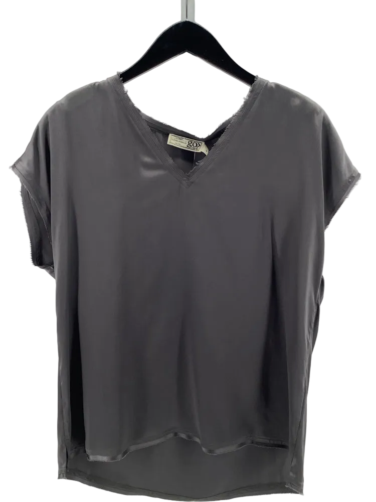 GoSilk Size M Gray Shirt