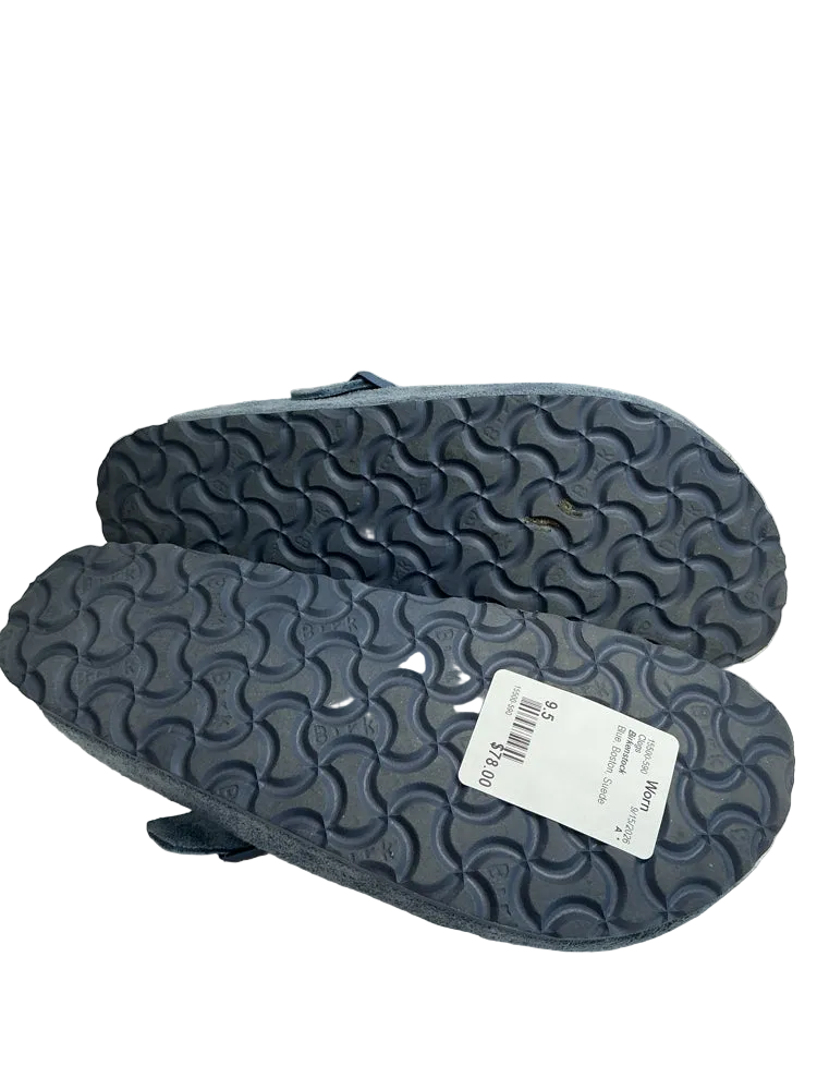 Birkenstock Shoe Size 9.5 Blue Boston Clogs