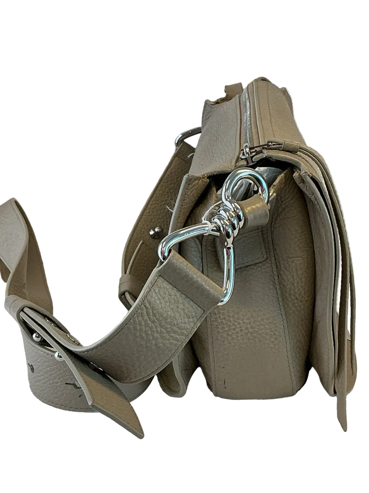 All Saints Taupe Captain Handbags