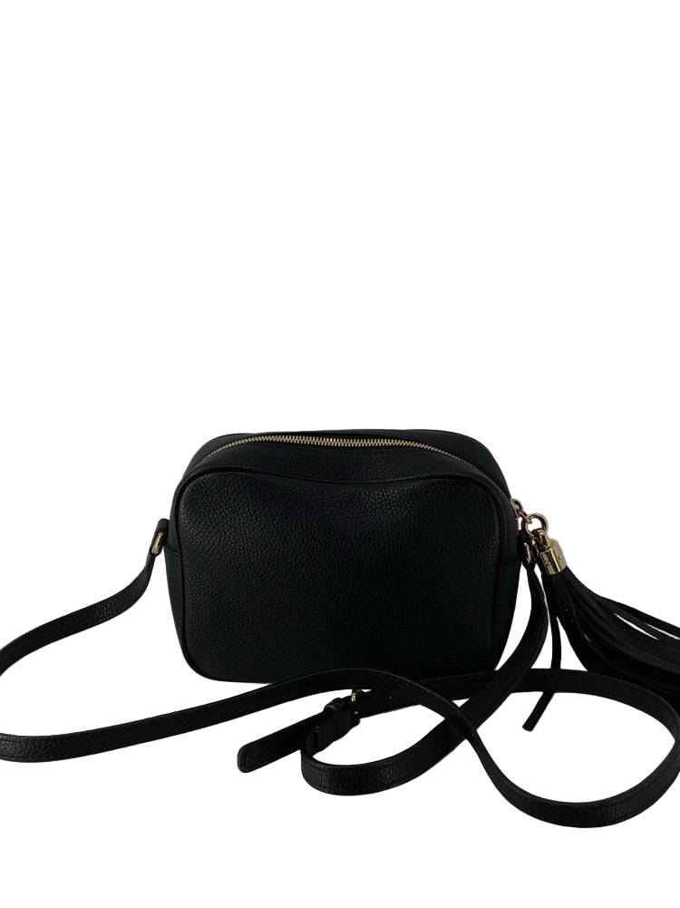 Gucci Black Soho Disco Handbags