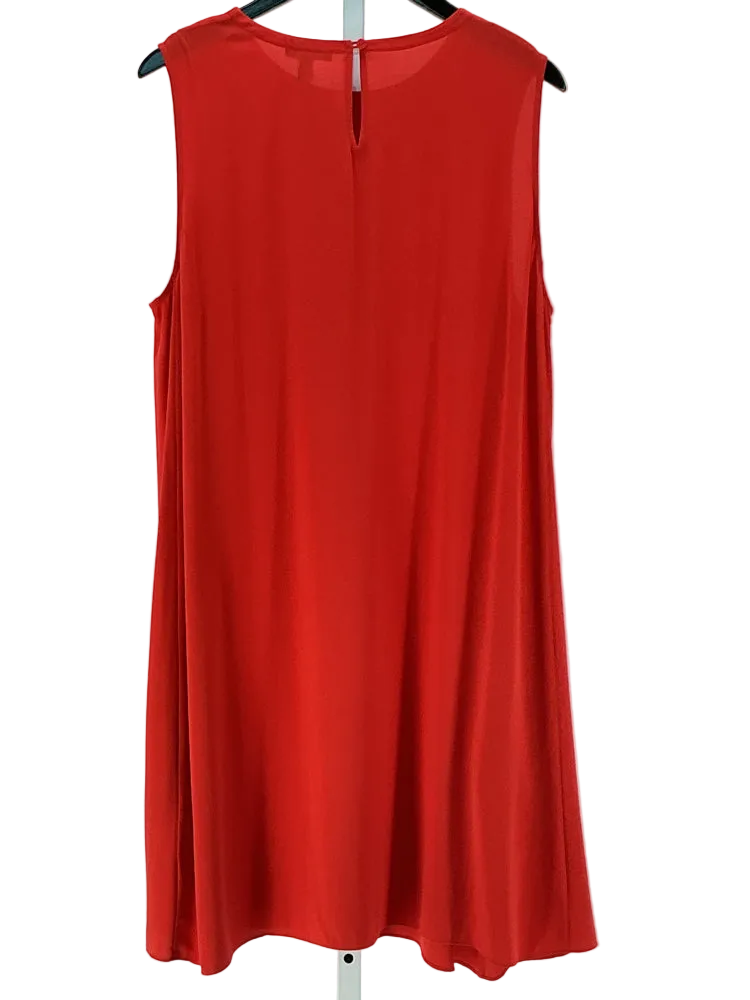 Eileen Fisher Size L Red Dress
