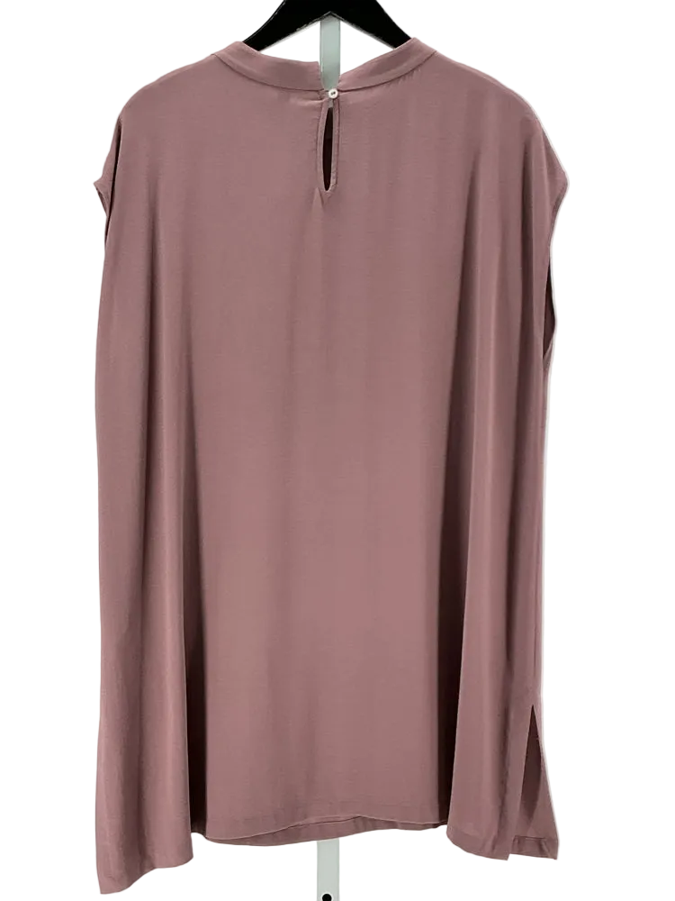 Eileen Fisher Size L Purple Tunic