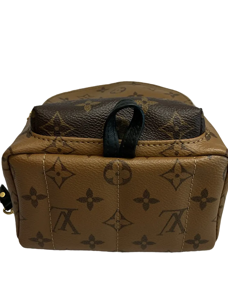 Louis Vuitton Monogram Reverse Palm Springs Backpack