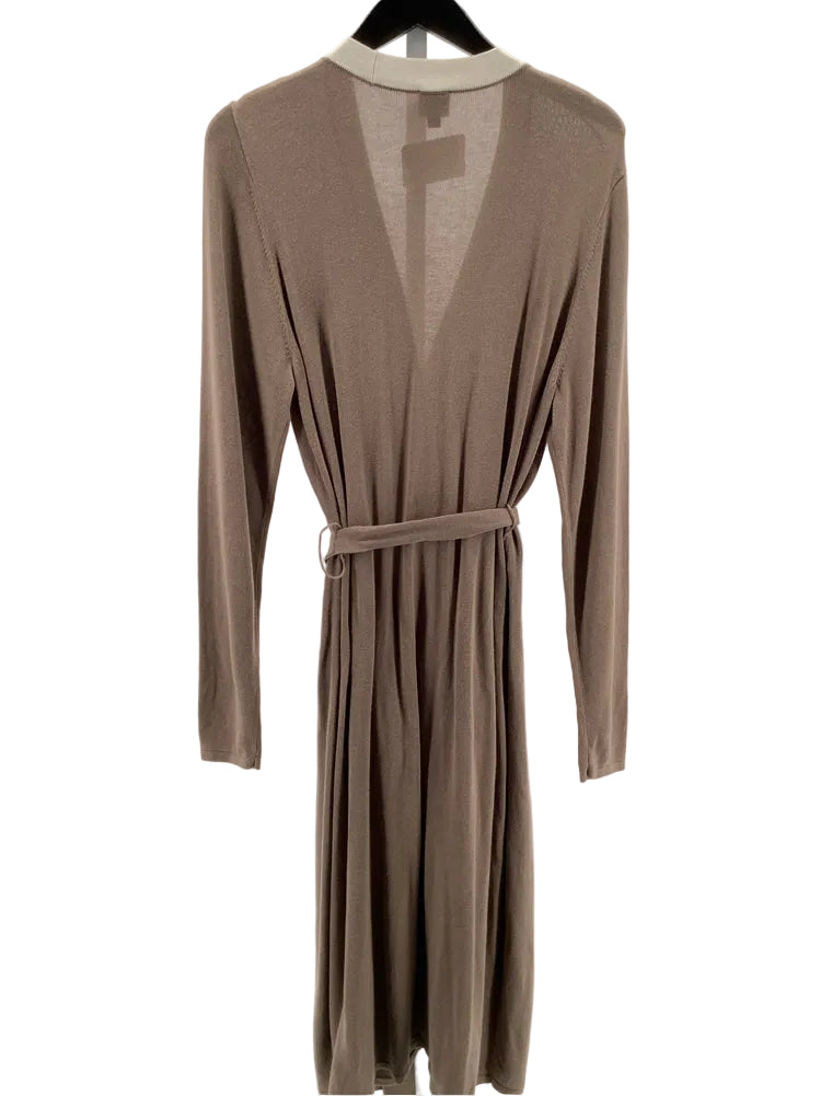 Cabi Size L Brown & Tan Genteel Cardigan