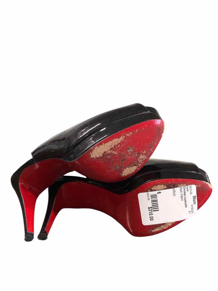 Christian Louboutin Shoe Size 6 Black Heels