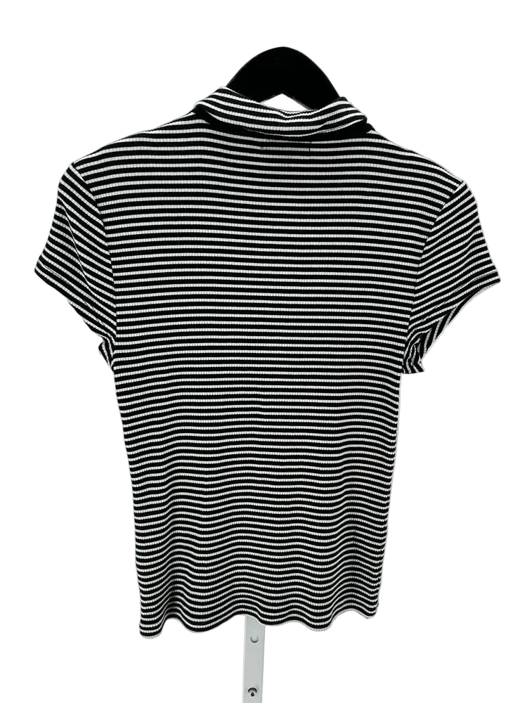 Jcrew Size M Black & White Shirt