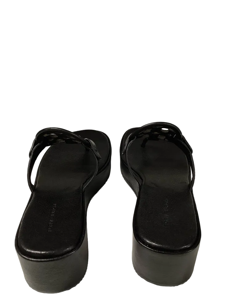 Tory Burch Shoe Size 8 Black Miller Sandals