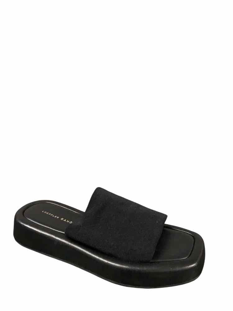 loeffler randall Shoe Size 8 Black Deryn Slides