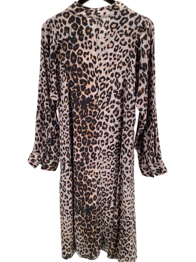 Uncle Frank Size XL Tan Multi Dress