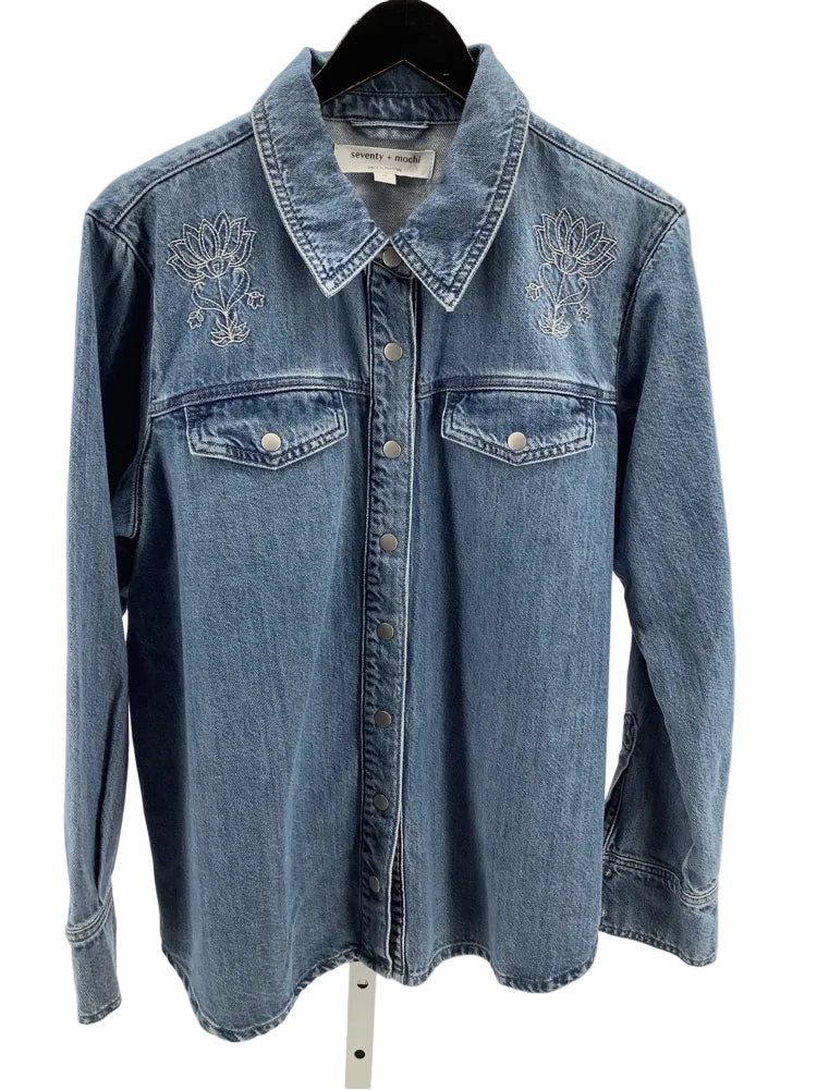 Seventy + Mochi Size S Denim Juno Shirt