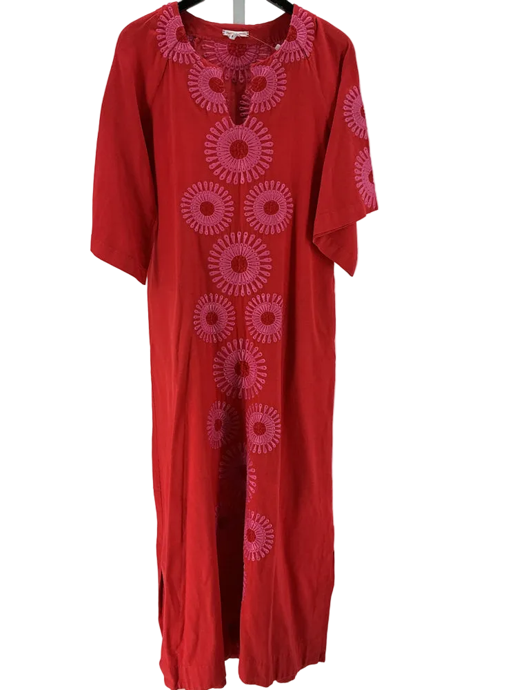 Frances Valentine Size M Red & Pink Dress
