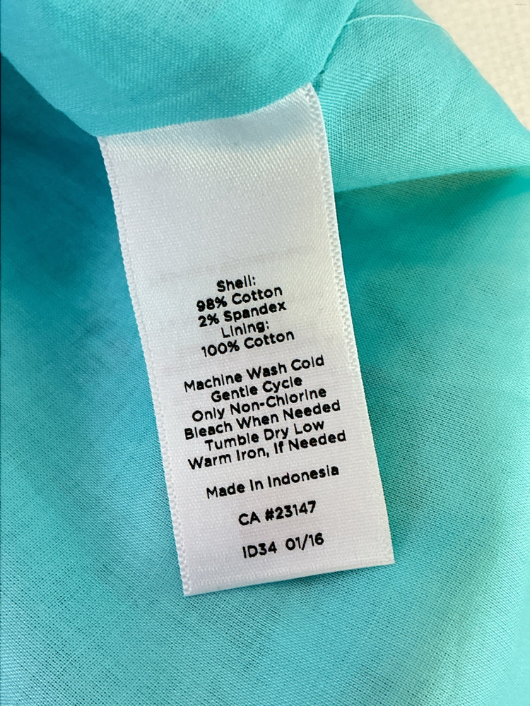 Talbots Size 16 Blue Multi Dress