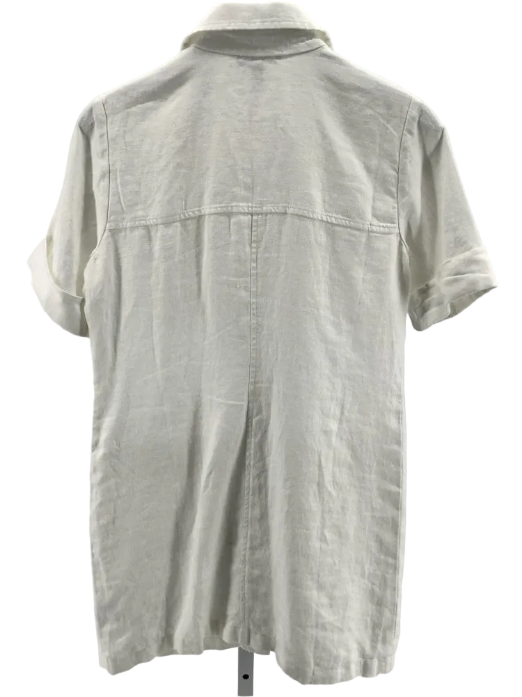 Jcrew Size 0 White Gamine Dress