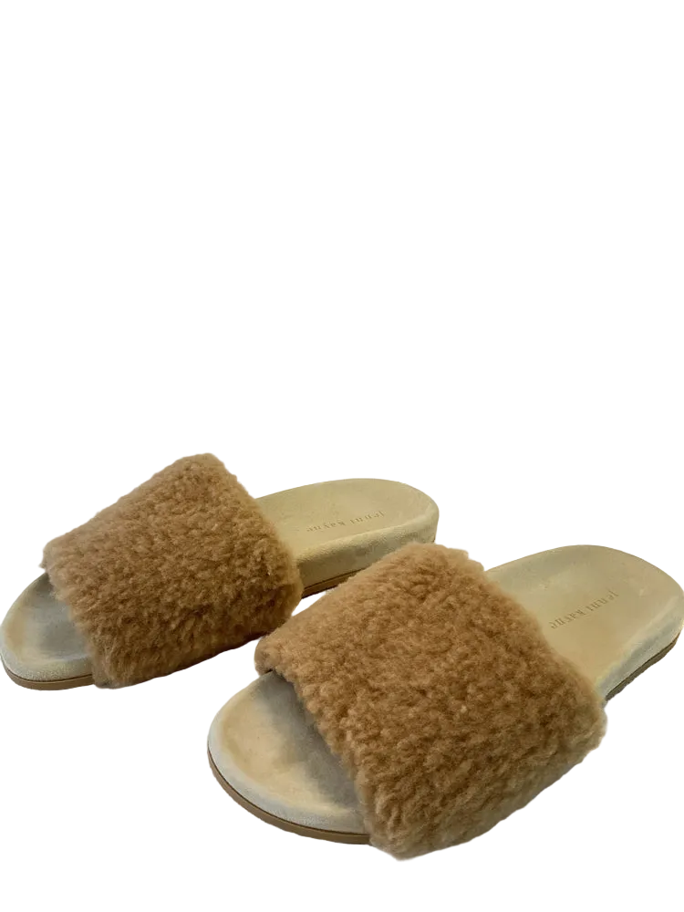 Jenni Kayne Shoe Size 10 Tan Slides