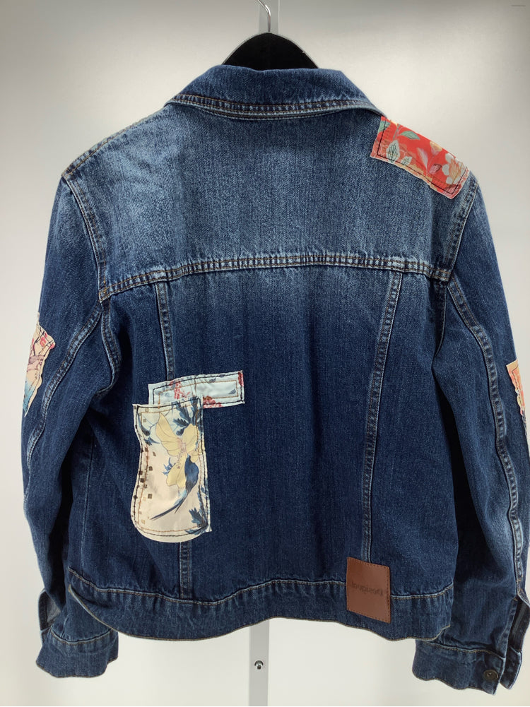 Desigual Size L Denim Multi Jacket