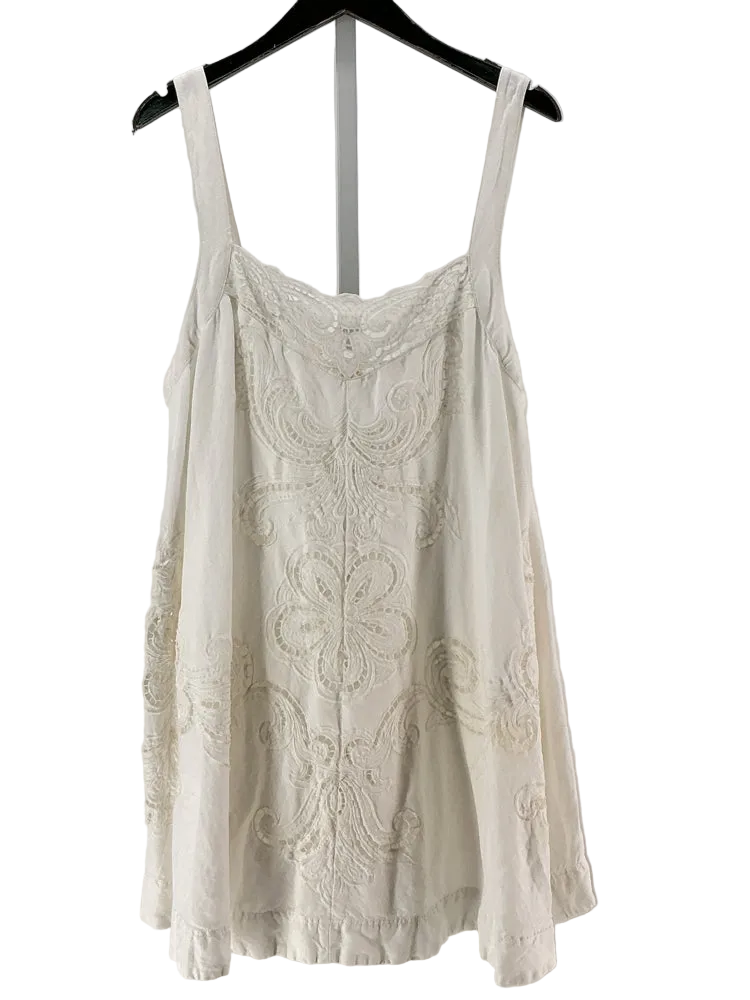 Pilcro Size L White Dress