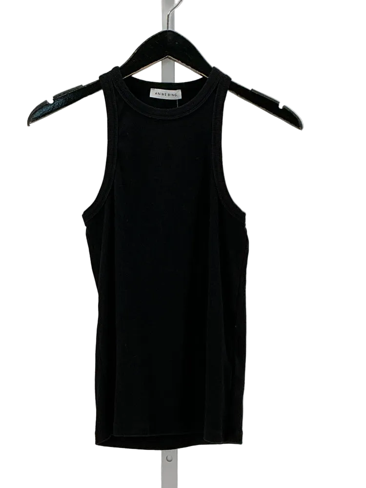 Anine Bing Size M Black Tank Top