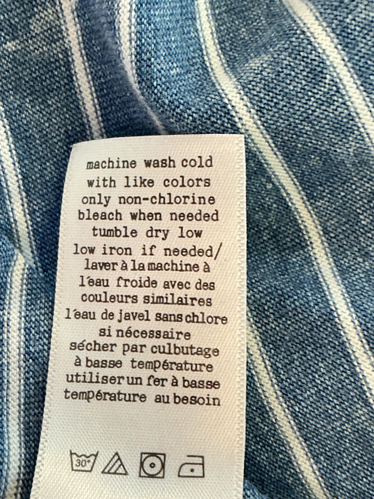 Rag & Bone Size S Blue & White Shirt