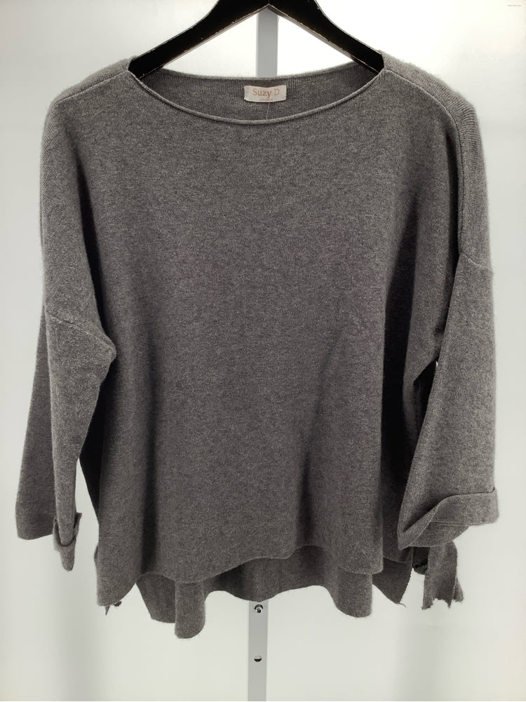 Suzy D Size s/m Gray Sweater
