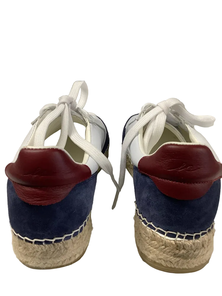 Free People Shoe Size 8.5 White multi Serendipity Sneakers