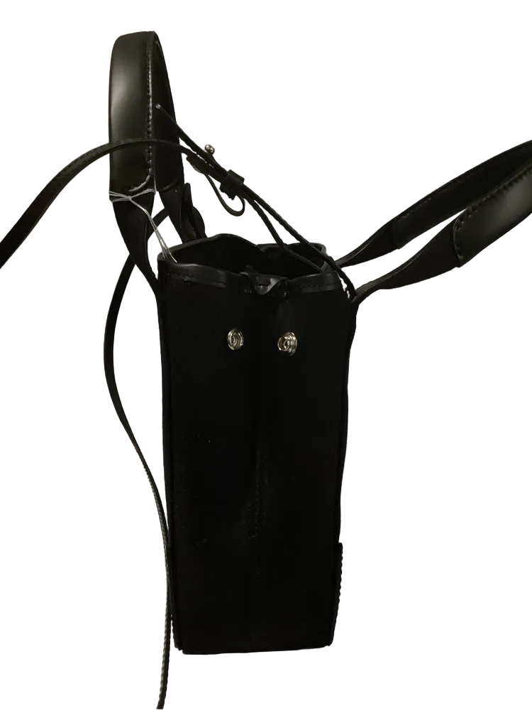 Balenciaga Black Navy Cabas Handbags