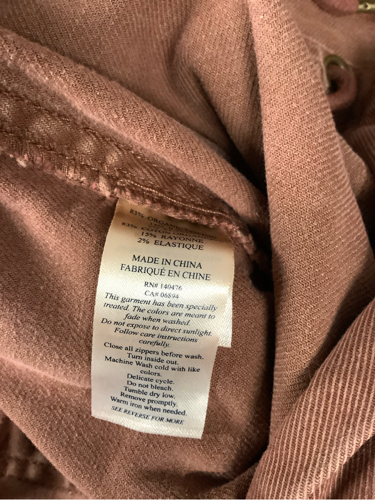 Faherty Size XS Brown Overland Utility Jumpsuit