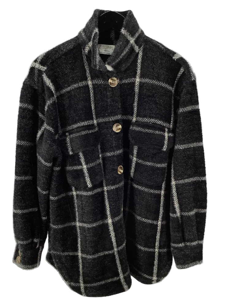 Z supply Size XS Black & Gray Jacket
