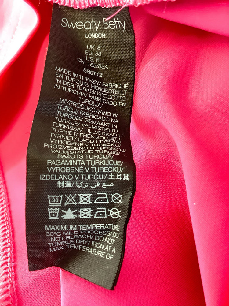 Sweaty Betty Size S Pink Jacket
