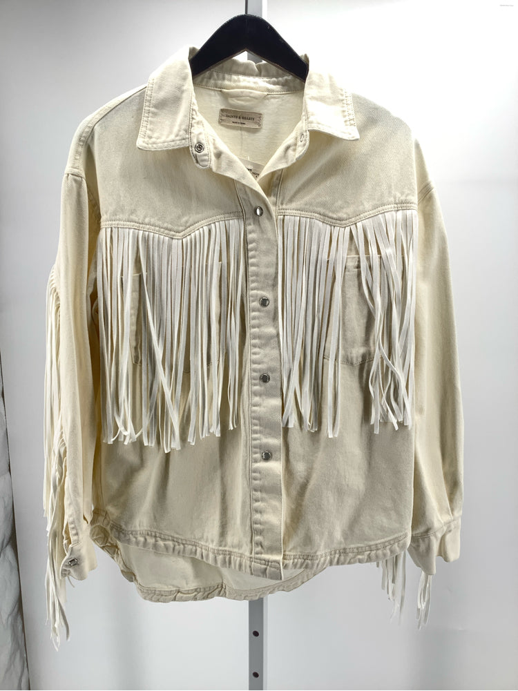 Saints & Hearts Size L White Jacket