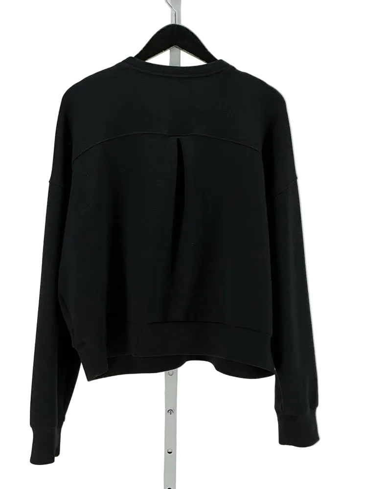 Spanx Size XL Black Sweatshirt