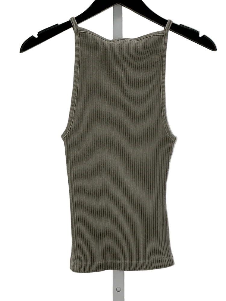 AgoldE Size S Gray Tank Top
