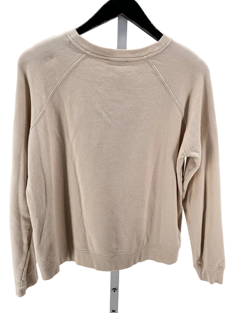 Sezane Size M Cream Sweatshirt