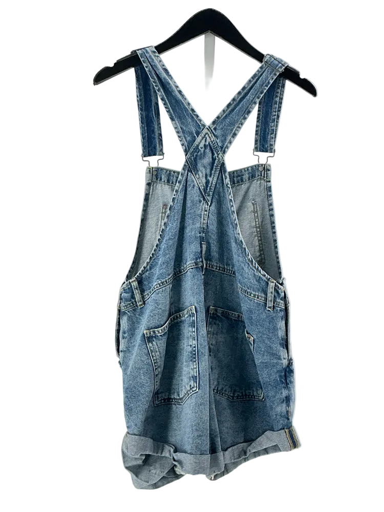 Free People Size S Blue Overalls