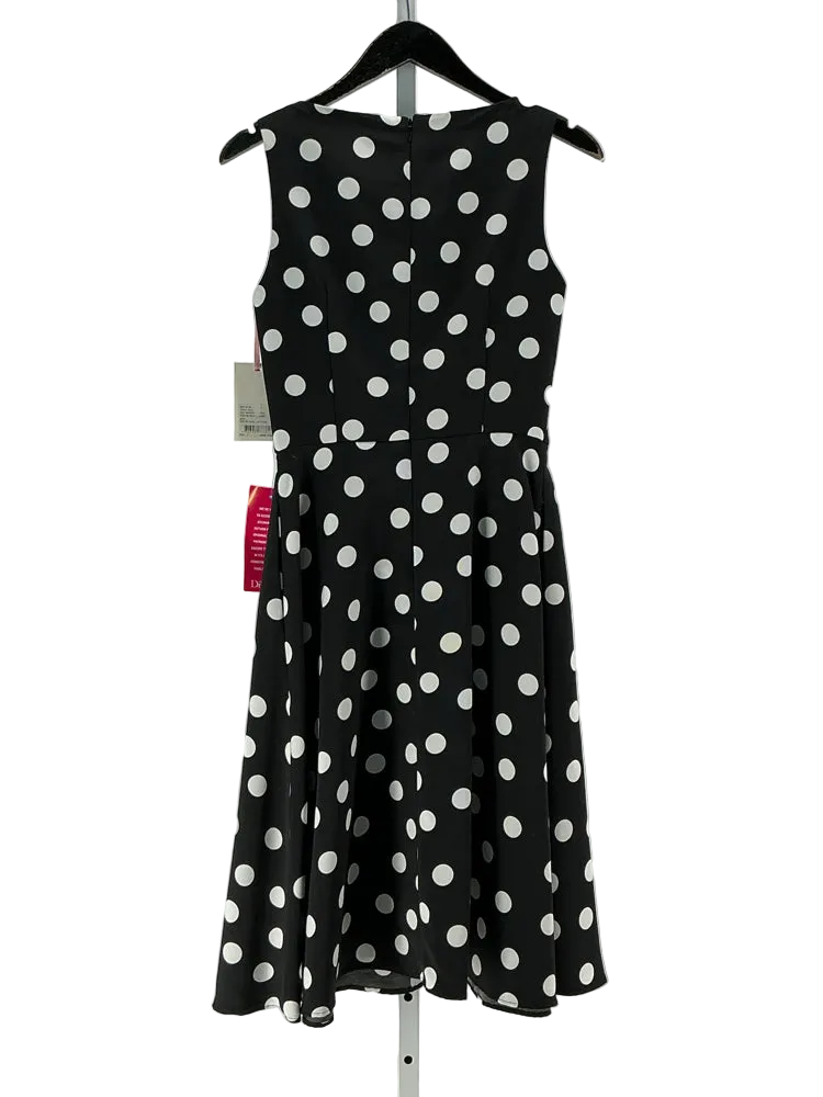 Alex Marie Size 2 Black & White Dress