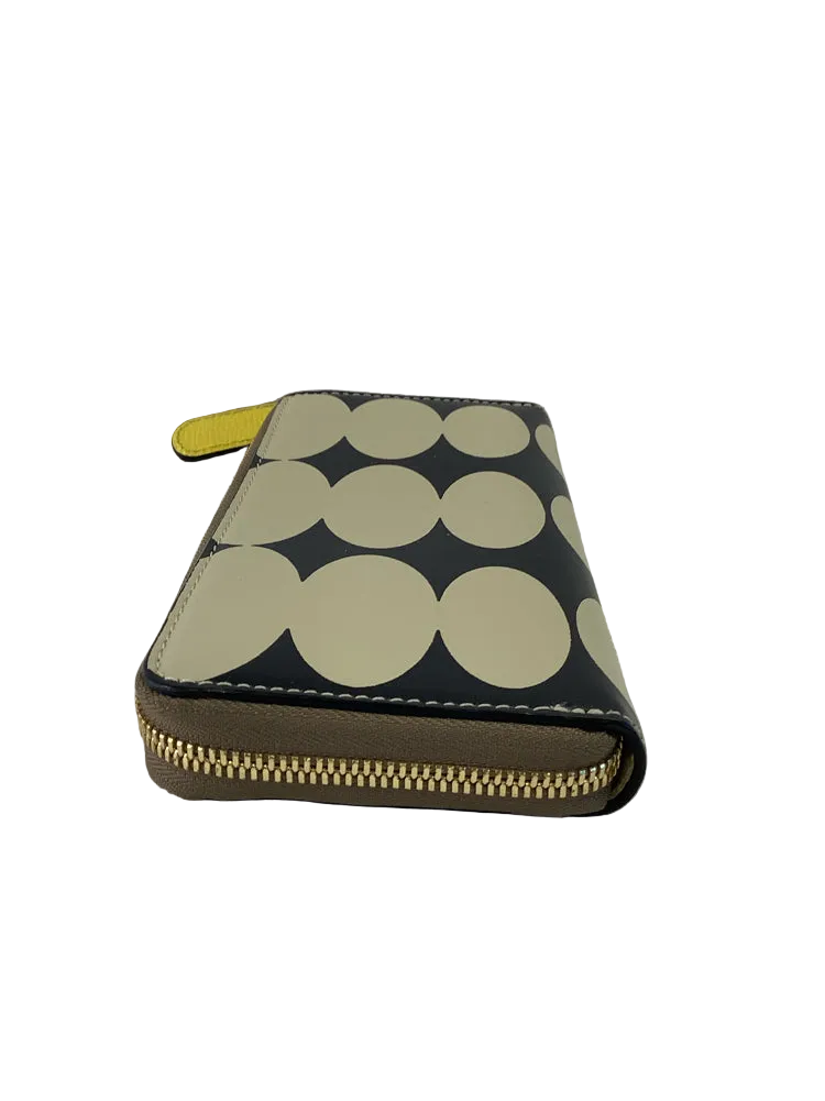 Orla Kiely Navy & Tan Wallet