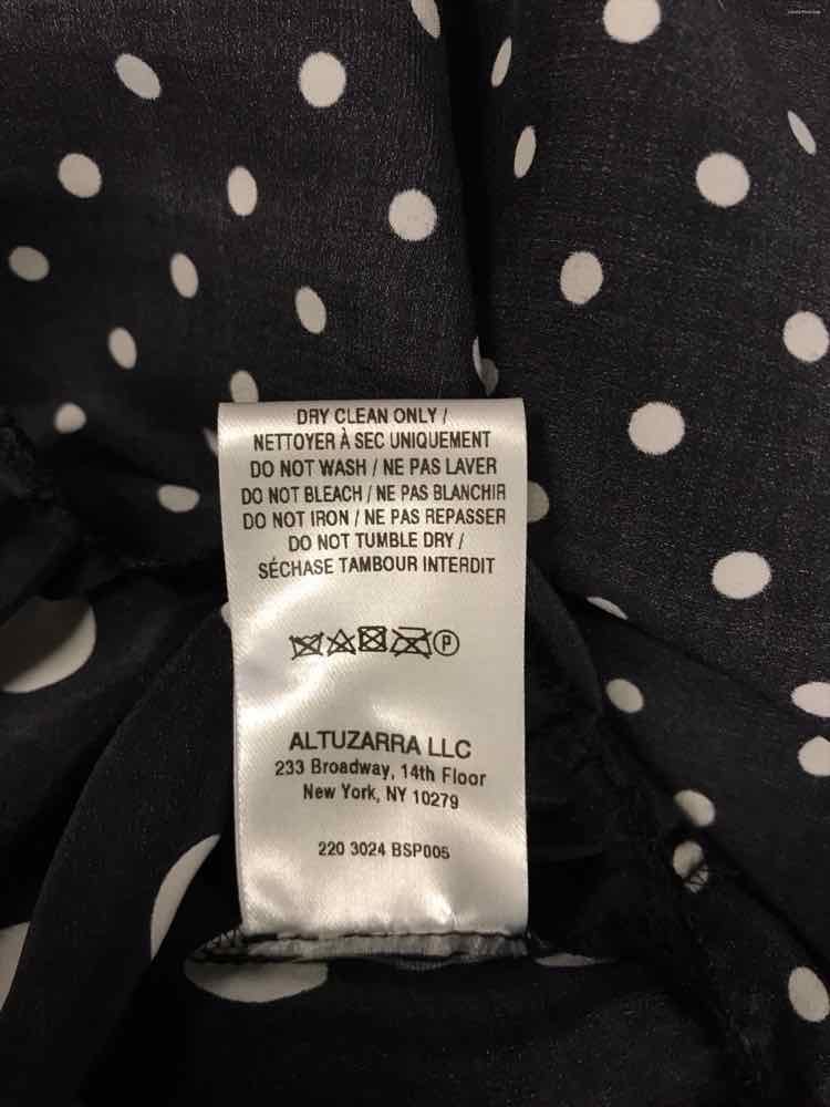 Altuzarra Size 10 Black & White Dress