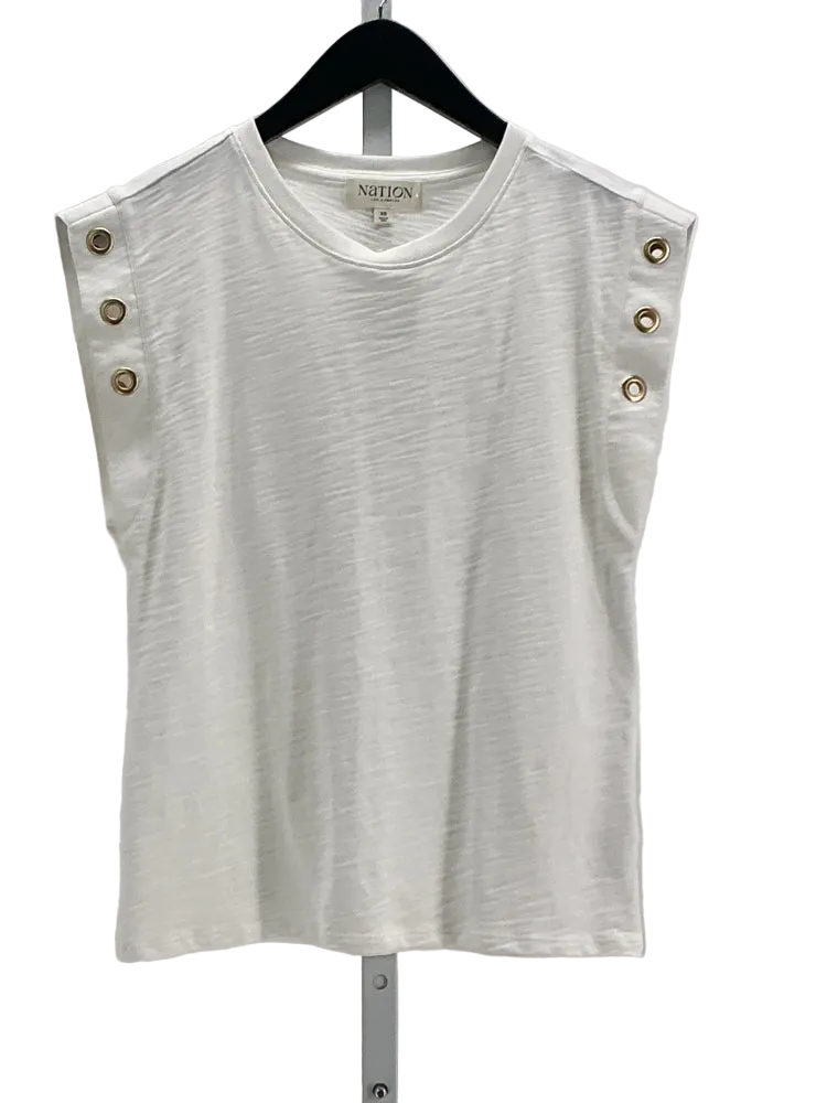 Nation Size XS White Shirt
