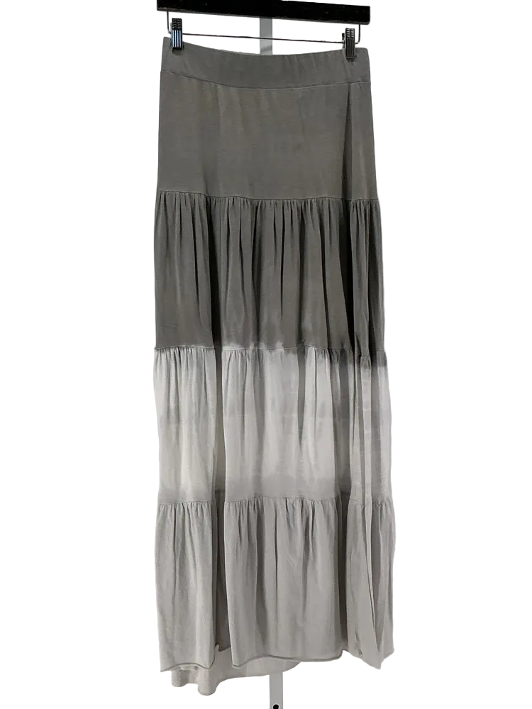 Michael Stars Size S Gray & White Skirt