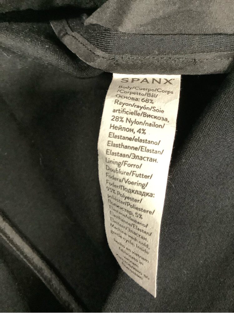 Spanx Size L Black Blazer