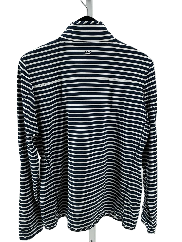Vineyard Vines Size L Navy & white Shirt
